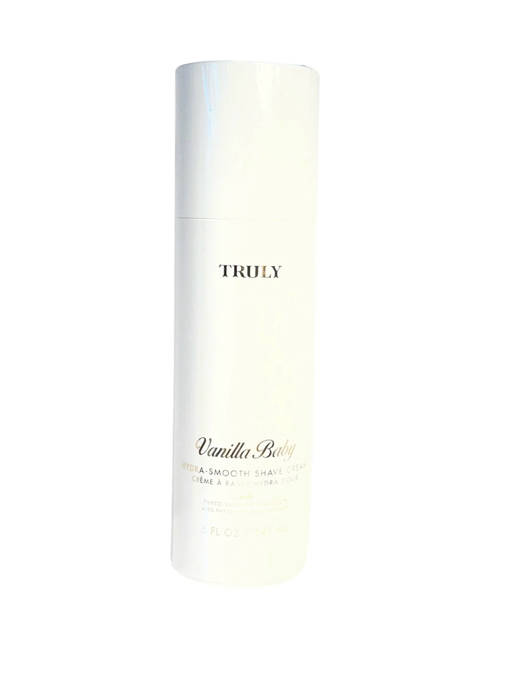 Truly Beauty “Vanilla Baby” Hydra-Smooth Shave Cream 5 fl oz - NWT **